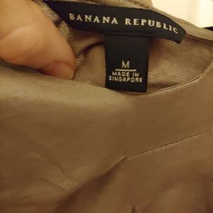 Banana Republic cinch chest dress blouse
